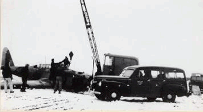 recovery of fairey Battle